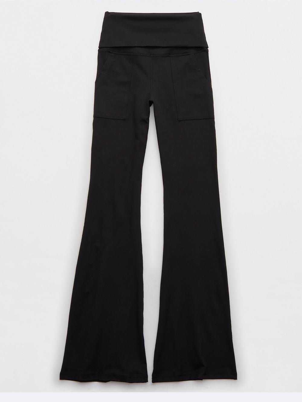 OFFLINE by Aerie The Hugger High Waisted Foldover Flare Legging